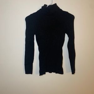 Black Wool Turtleneck